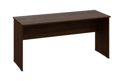 EPL 16 - 16 stůl kancelářský, dřevěná podnož, deska 18 mm, široký 1600 mm, ořech královský